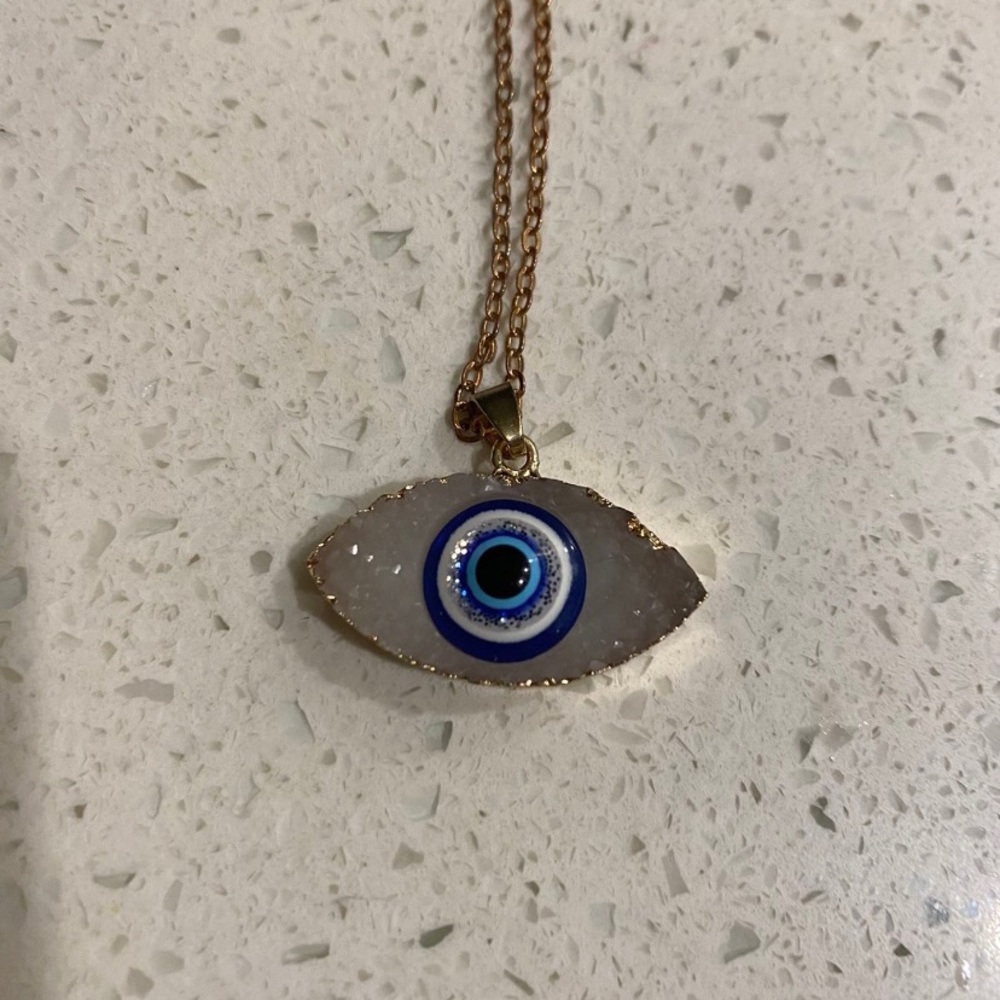 Evil eye necklace